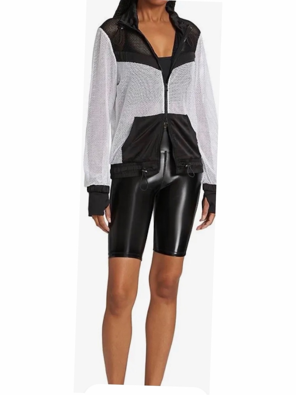 Blanc noir, ALFRESCO jacket, large